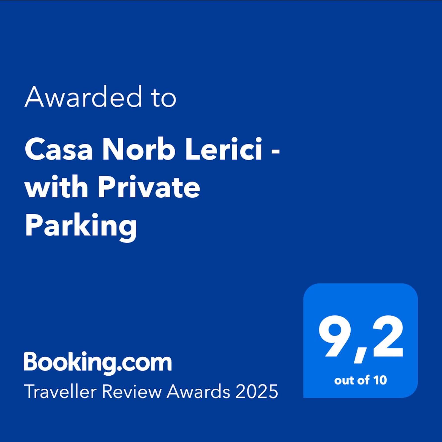 Casa Norb Lerici - With Private Parking Lägenhet Exteriör bild